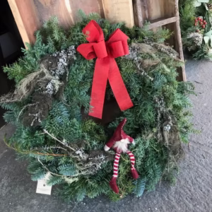Juledekorasjon av naturmaterialer